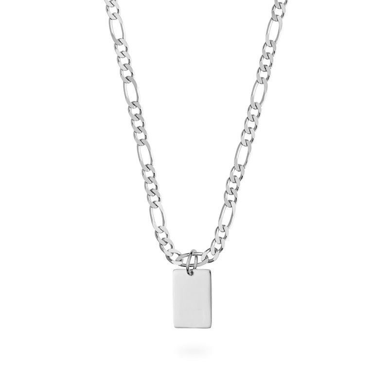 RECHTECKIGER SPIEGEL HALSKETTE S V2