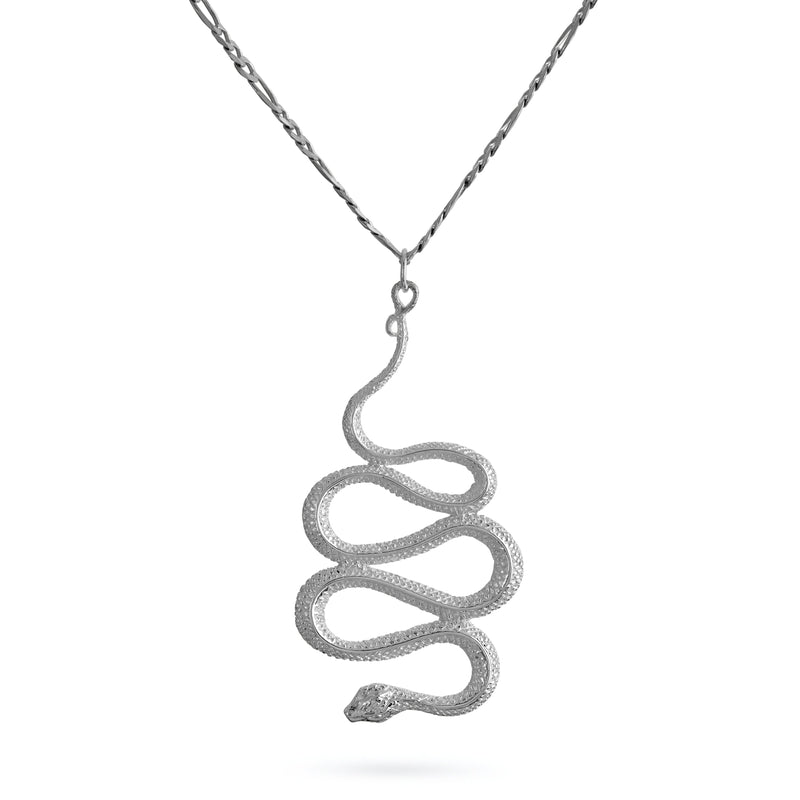 VIKA jewels Kette Halskette Schlage Snake Gliederkette Sterling Silber Silver handmade Handgemacht Bali