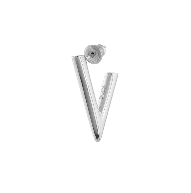 VIKA jewels self love collection V earrings Ohrringe studs Stecker jewel recycled sterling silver silber handmade bali sustainable ethical nachhaltig schmuck