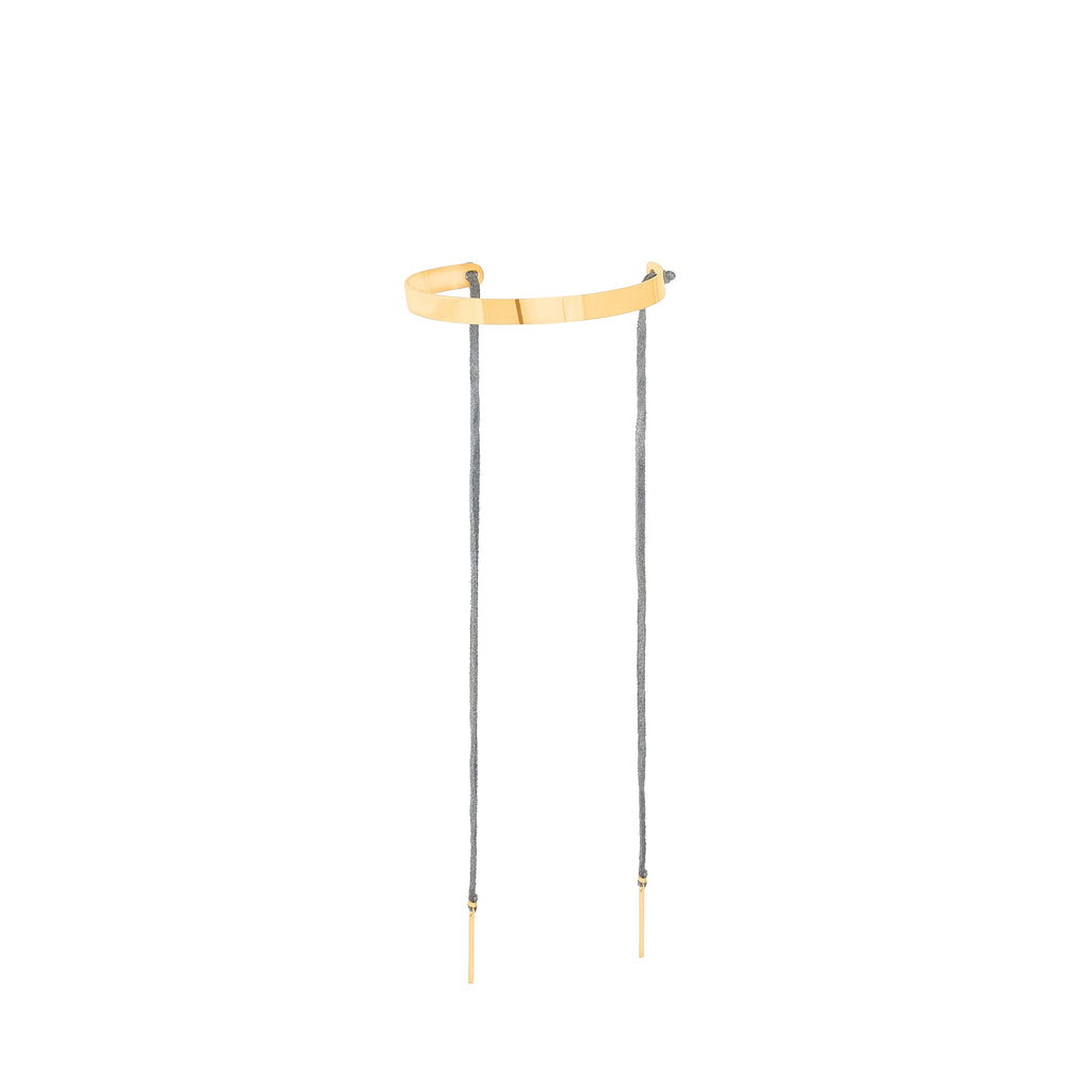 VIKA jewels Collier Choker Halskette handgemacht sterling silber silver recycled recycling Bali 18 carat karat gold plated vergoldet