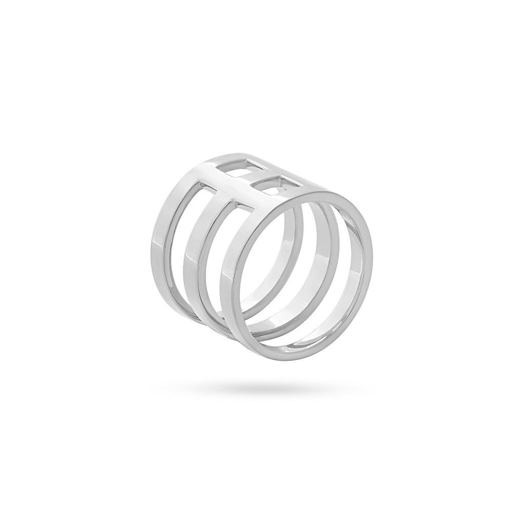 DREIFACHER BRIDGE RING