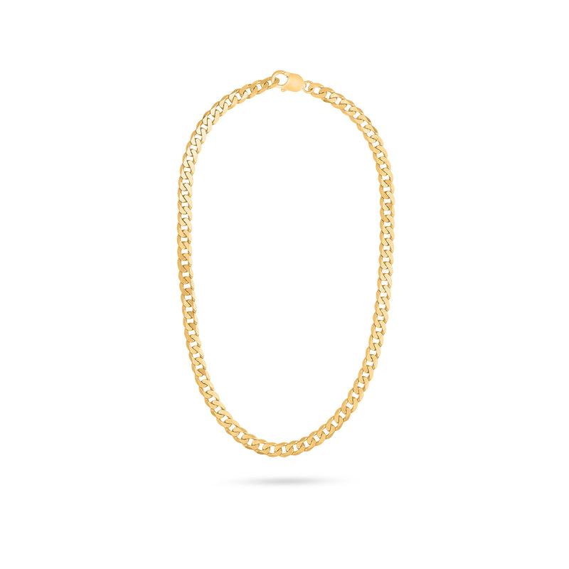 WIDE CHAIN NECKLACE gold plated-Necklace-VIKA JewelsVIKA jewels self love collection wide chain necklace kette fusskette ancle recycled sterling silver 18 carat gold plating vergoldet handmade bali sustainable ethical nachhaltig